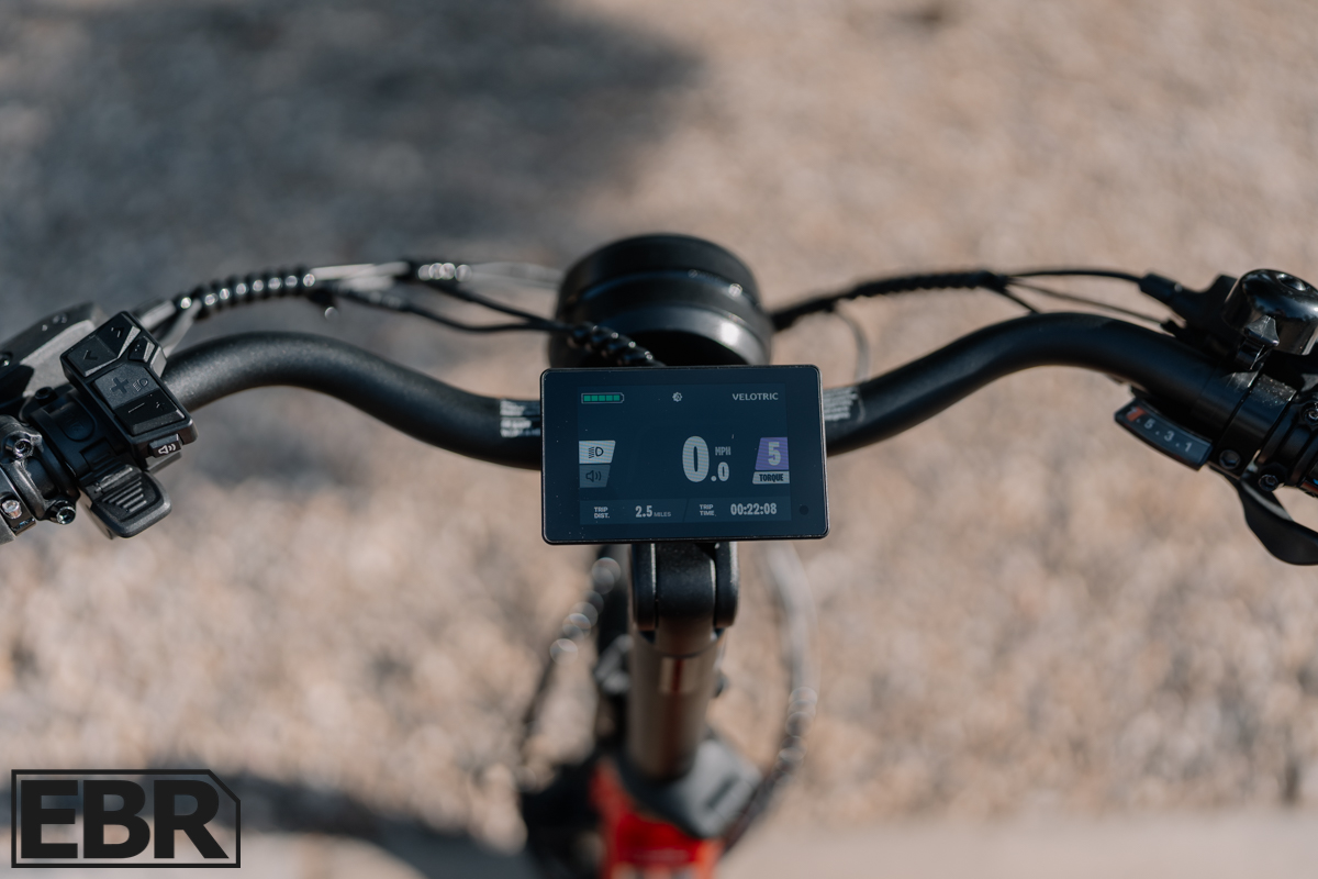 Velotric Triker display