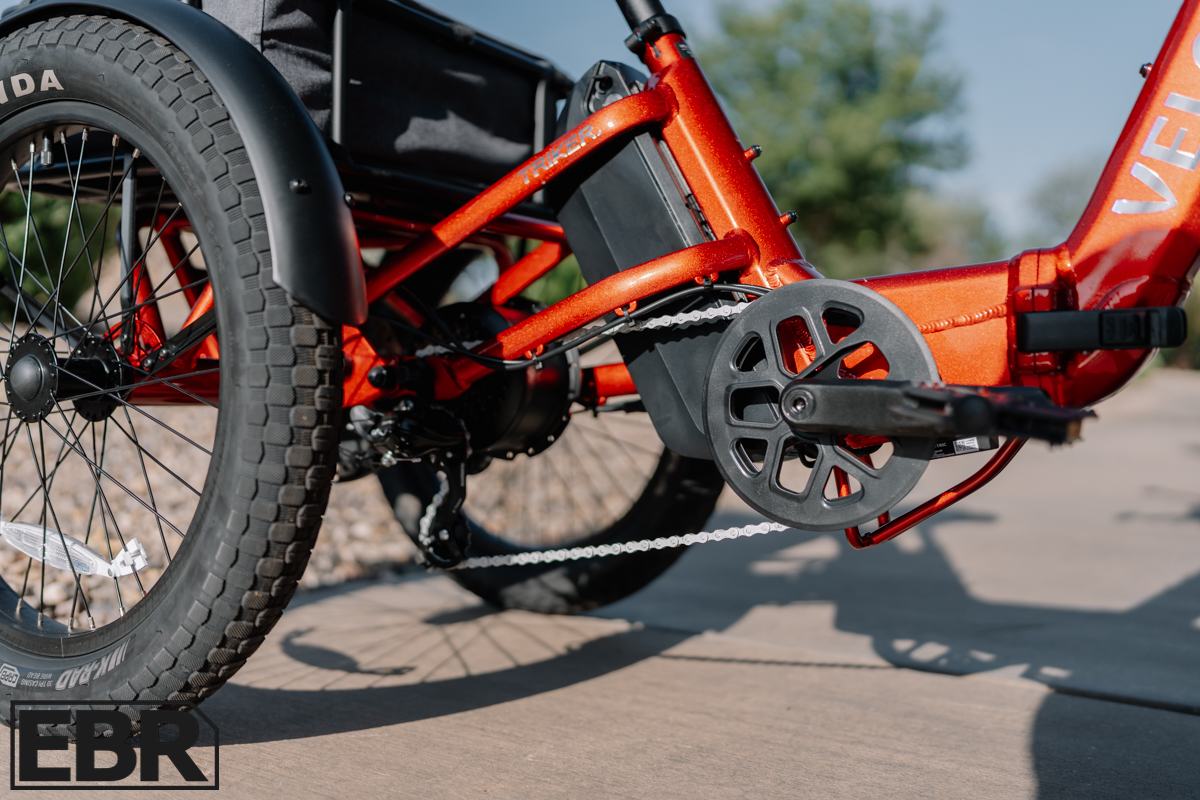 Velotric Triker drivetrain