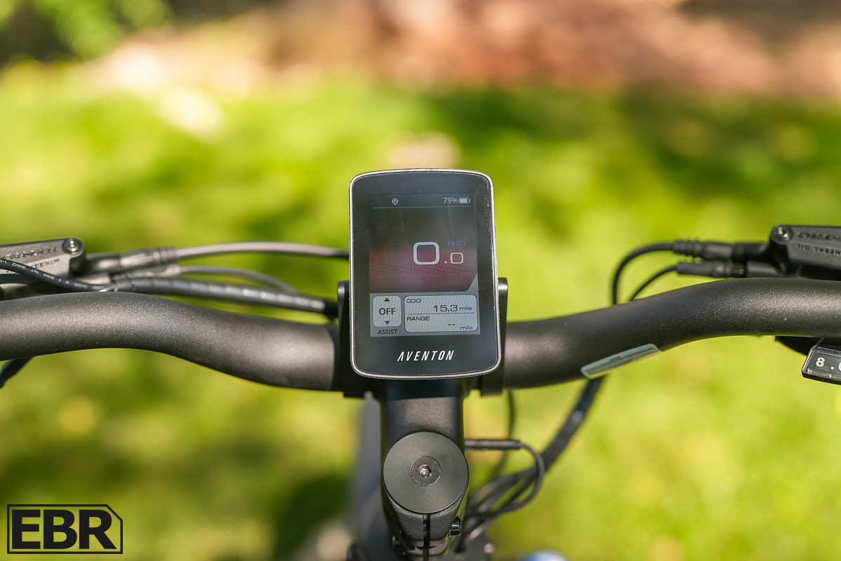 Aventon Aventure 3 HS display