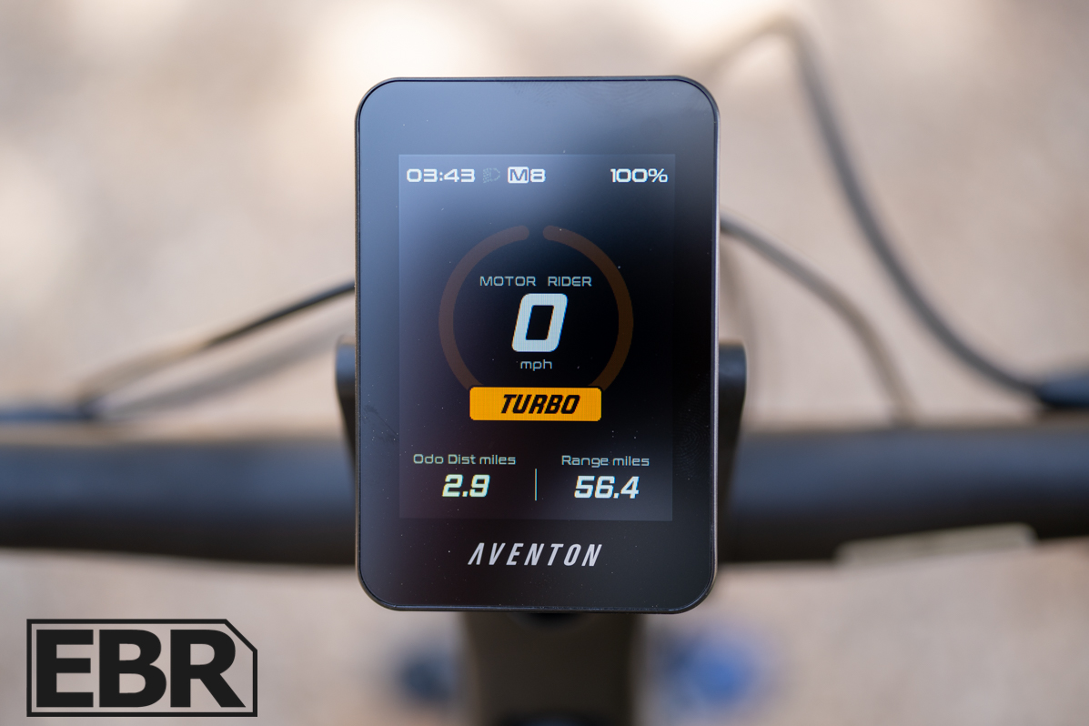 Aventon Level 4 ADV ST (Haze) Display