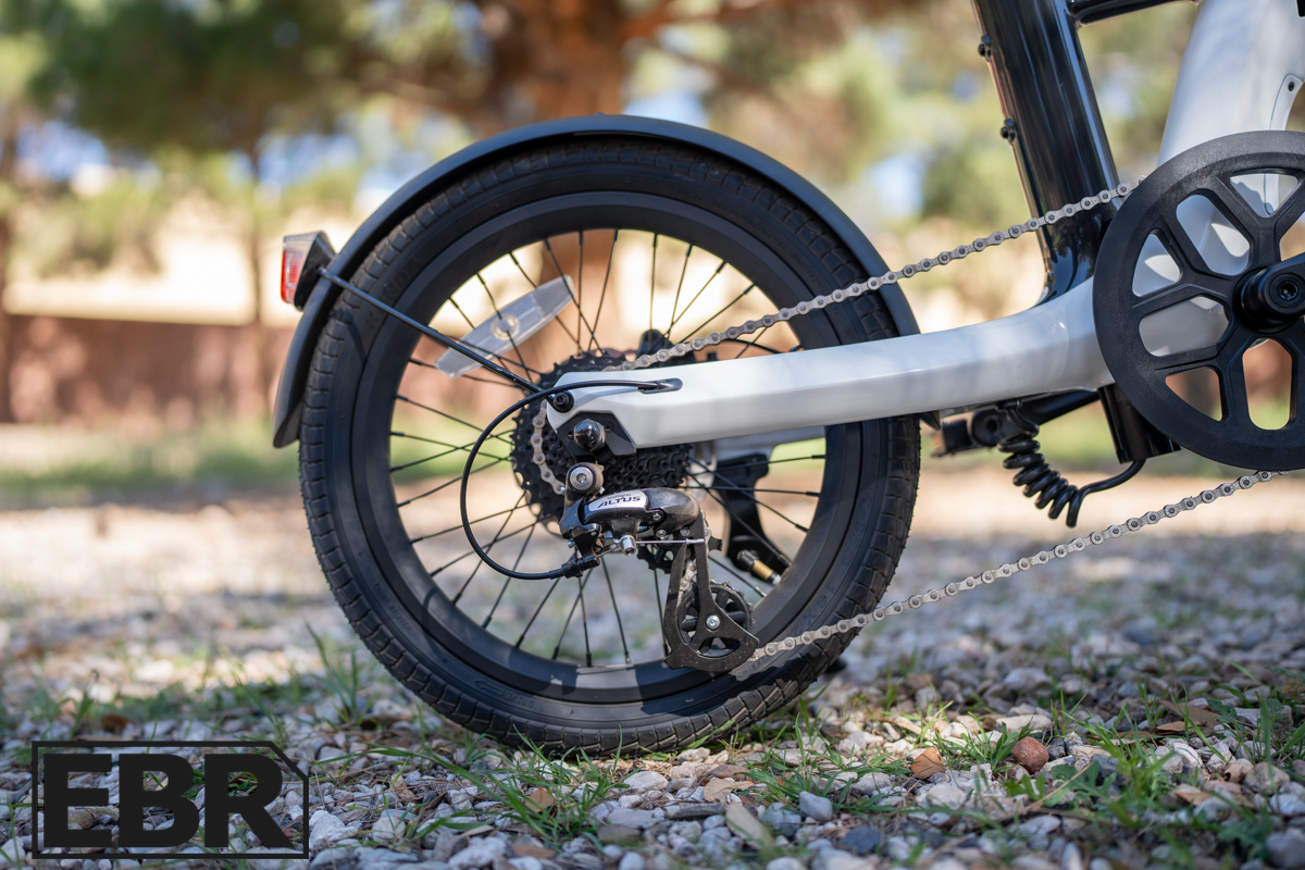 Urtopia Carbon Fold 2 (White) Rear Wheel