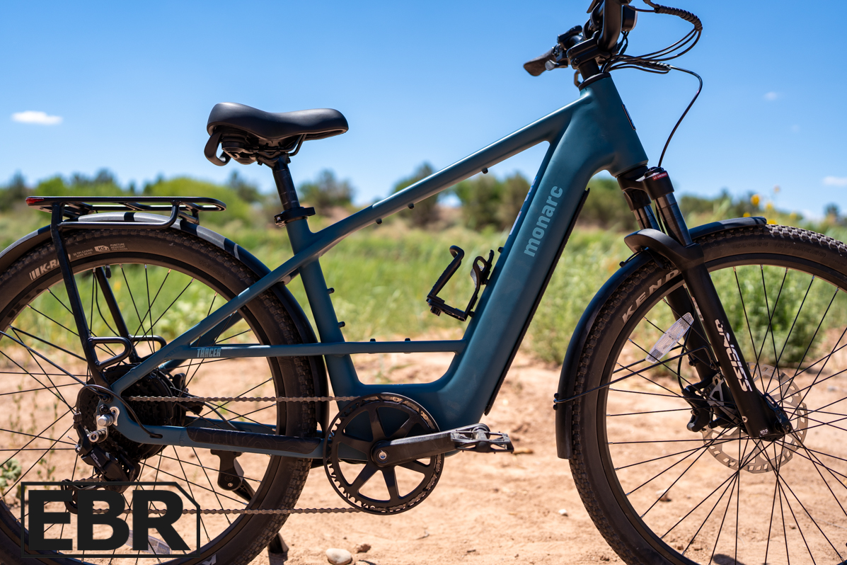 Monarc Tracer HS high-step frame design detail view