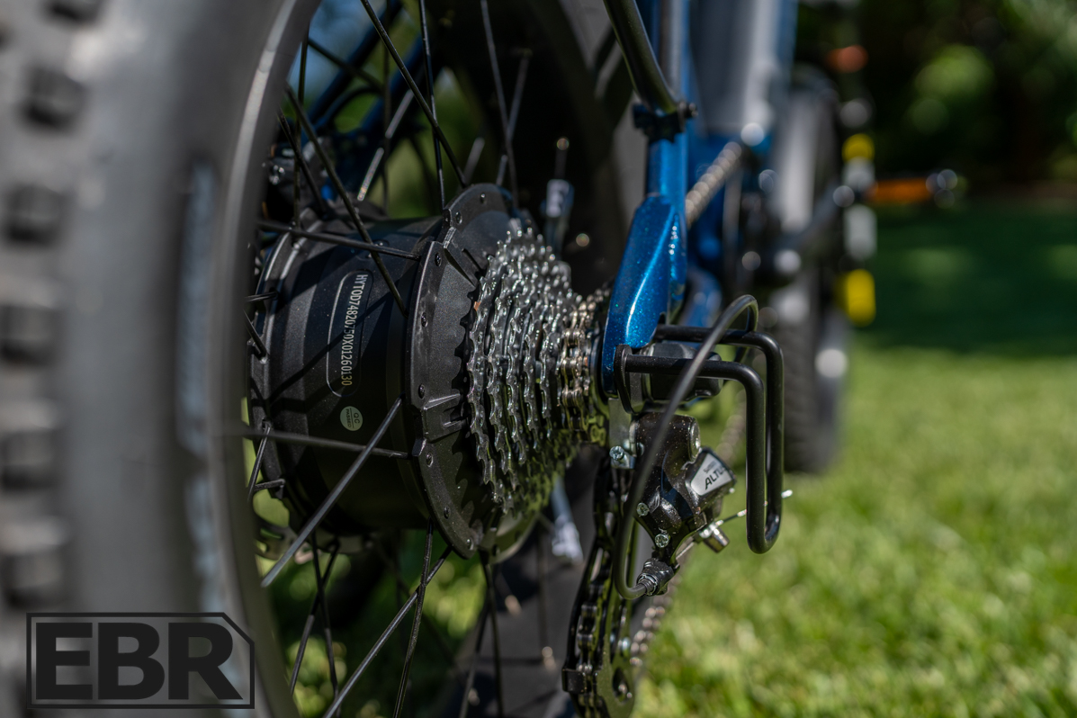 Hynox Trooper X rear cassette gear cluster close-up detail shot