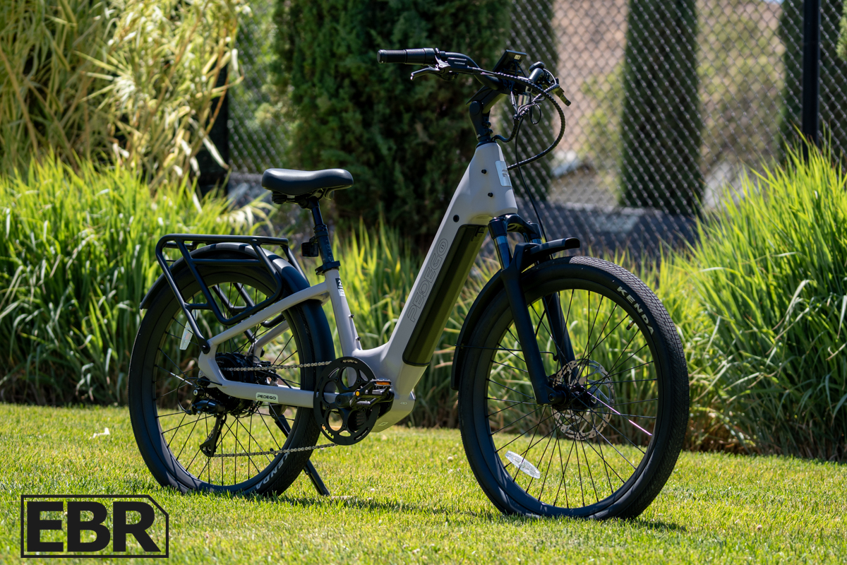 Pedego Ridge Rider 2 electric mountain bike hero shot front three-quarter view
