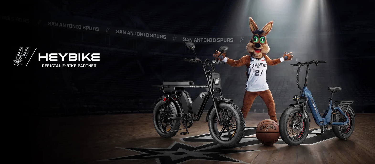 Heybike San Antonio Spurs Partnership