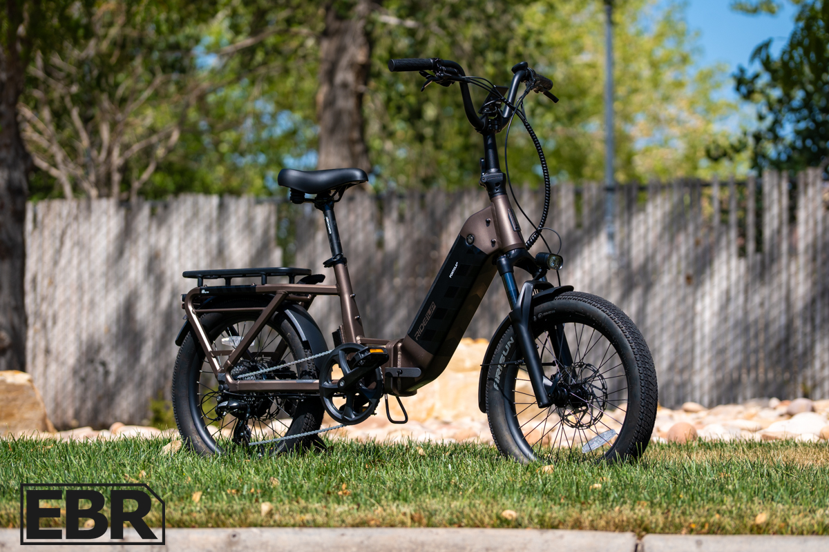 Ride1Up Portola 02 electric bike hero shot showcasing full profile view