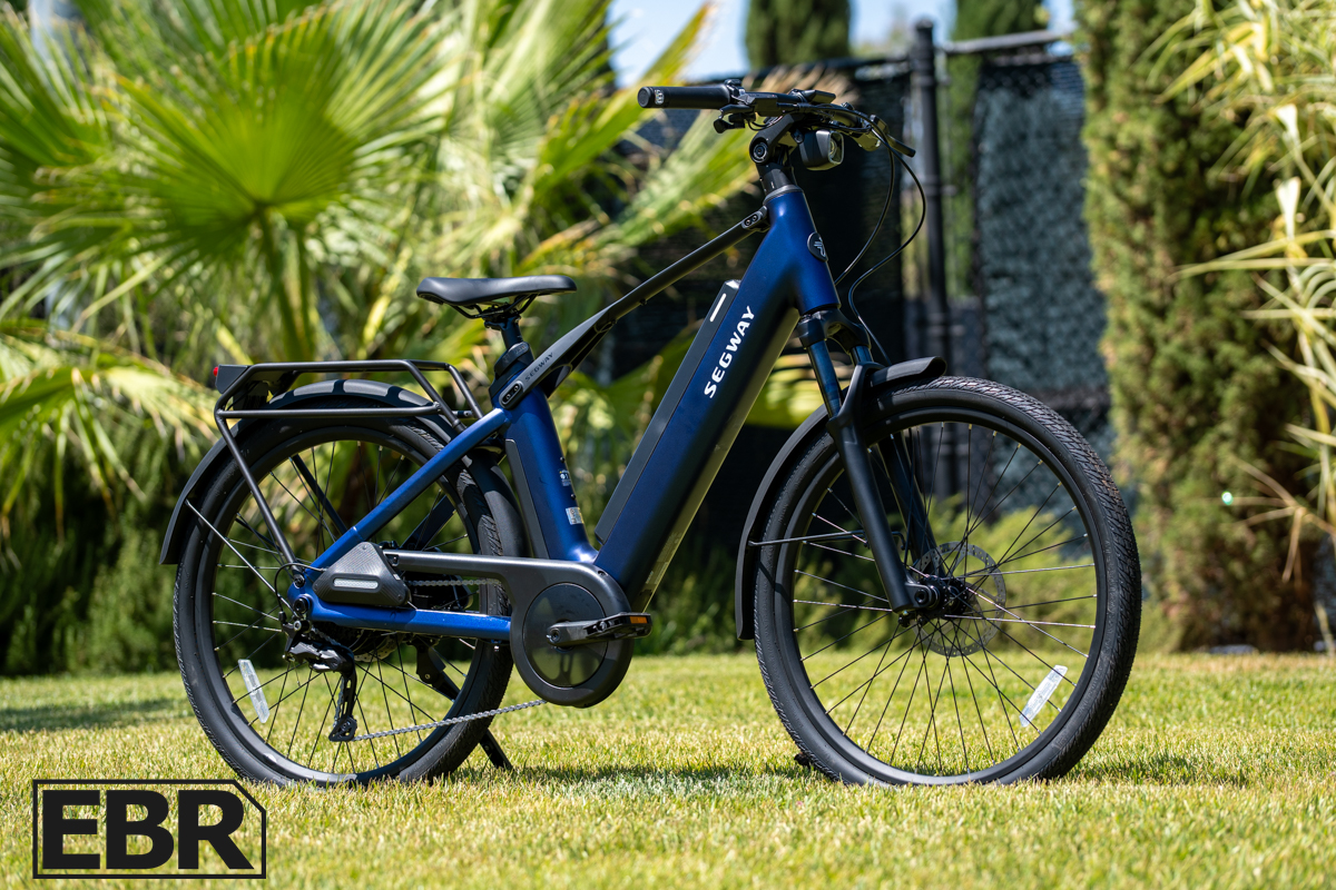 Segway Myon electric bike hero shot showcasing full profile view of the model