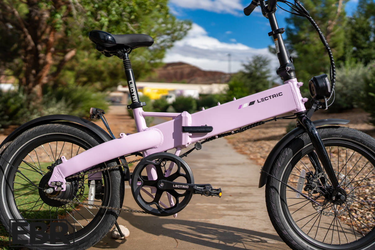 Lectric XP Lite 3 electric bike frame construction and design detail