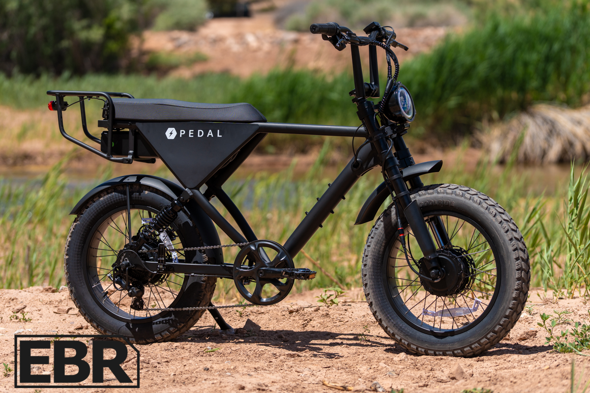 Pedal Electric AWD-S electric bike hero shot front angle view