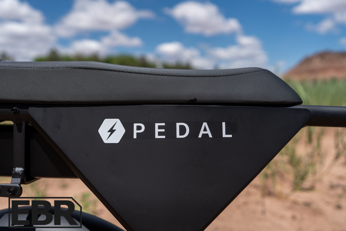 Pedal Electric AWD-S logo badge featured in the electric bike review
